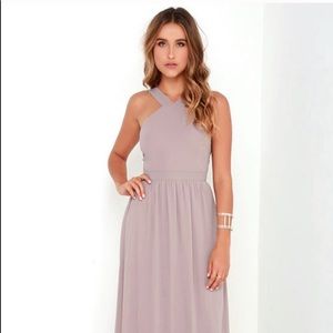Lulus bridesmaid dress